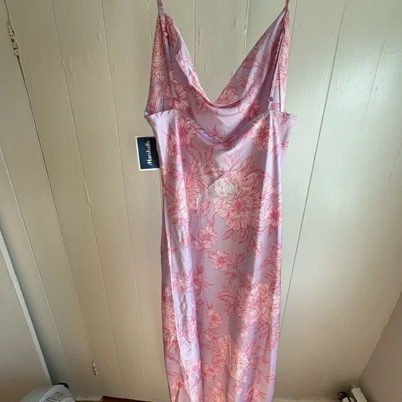 Marshalls Pink Floral Maxi Dress - Picture 2 of 3